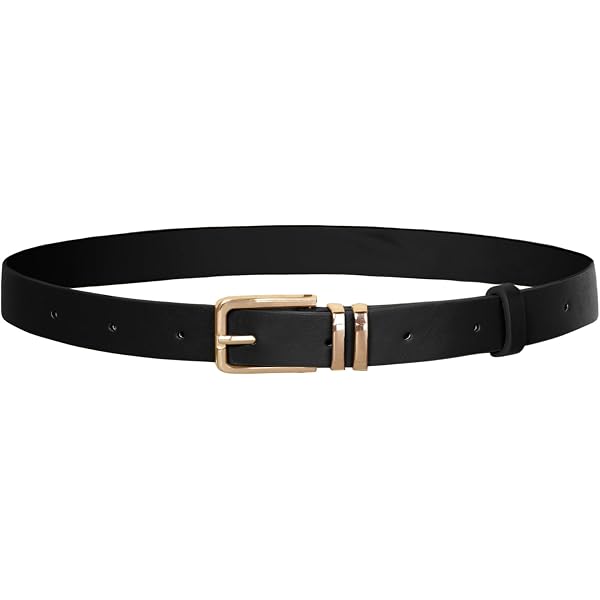 Amazon.com: YooAi Womens Belt Leather Skinny Thin Waist Belt  display picture 1