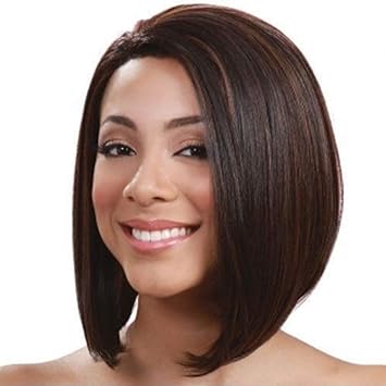 Amazon Com Trend Short Bob Straight Shoulder Length Mix Blonde