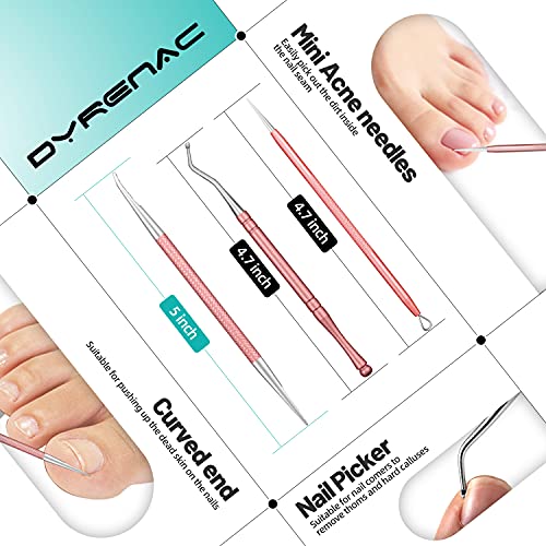 Toenail Clippers,Podiatrist Large Nail Clippers Set for Thick Nails and Ingrown Toenails
