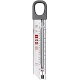 OXO Good Grips Glass Candy and Deep Fry Thermometer, Silver, 1 EA