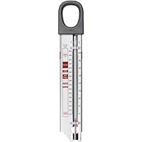 OXO Good Grips Glass Candy and Deep Fry Thermometer, Silver, 1 EA