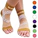 BLITZU Compression Socks for Plantar Fasciitis, Achilles Tendonitis, Arthritis Relief, Ankle Brace Compression Sleeve with Foot Arch Support, Ankle Wrap for Women, Men, Swelling & Heel Pain Nude S-M