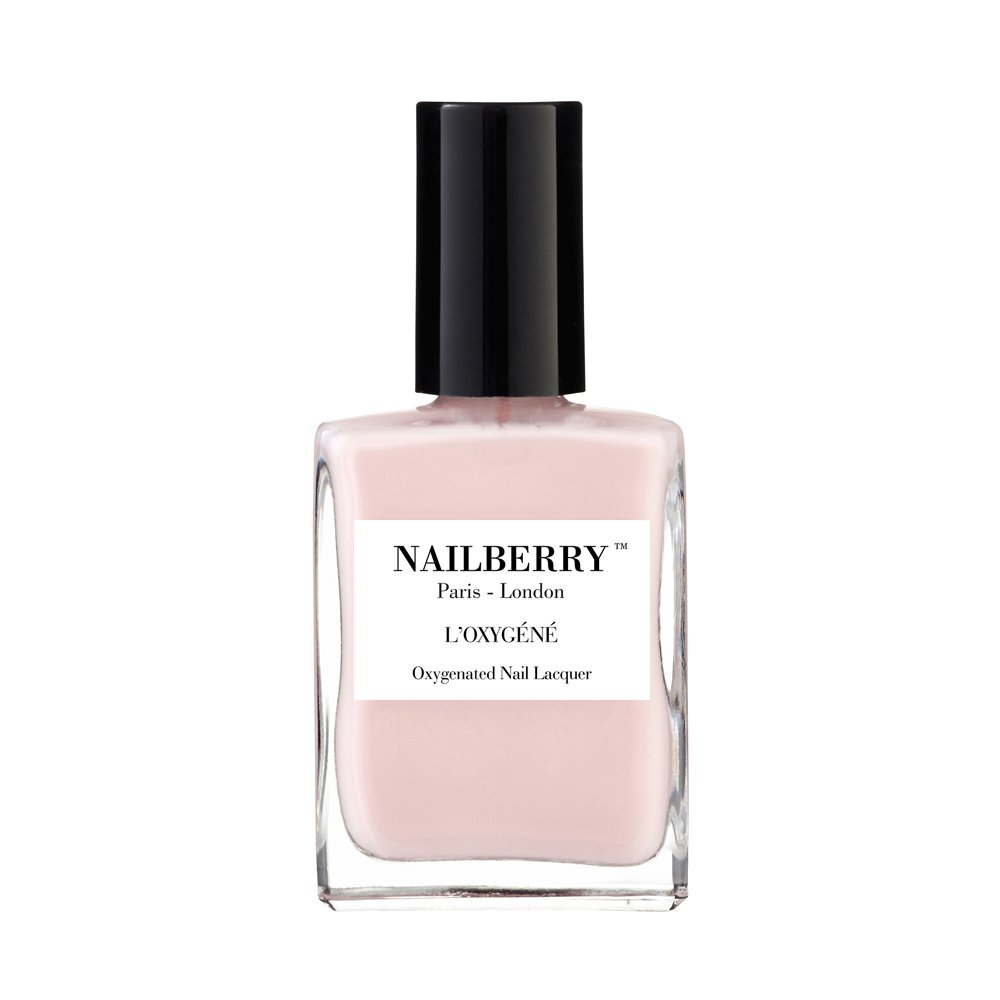 Nailberry L'Oxygéné Oxygenated Nail Lacquer | Candy Floss, 15 ml | Polish for a Healthier Manicure & Long Lasting Colour | 12-Free, Vegan, Halal, Cruelty & Gluten Free