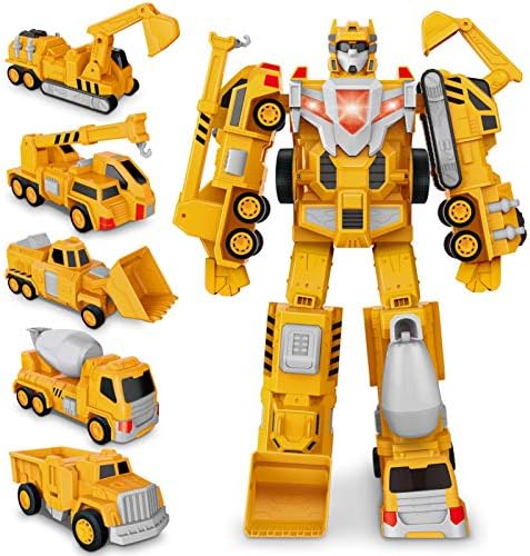 Robot Transforming Toy Car For Kids – 2-in-1 Deformation Vehicle, Best Gift For Boys & Girls Ages 2-8 14 thumbnail image