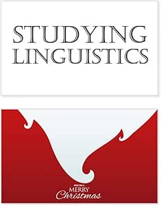 Tarjeta de felicitación de Navidad con frase corta para 