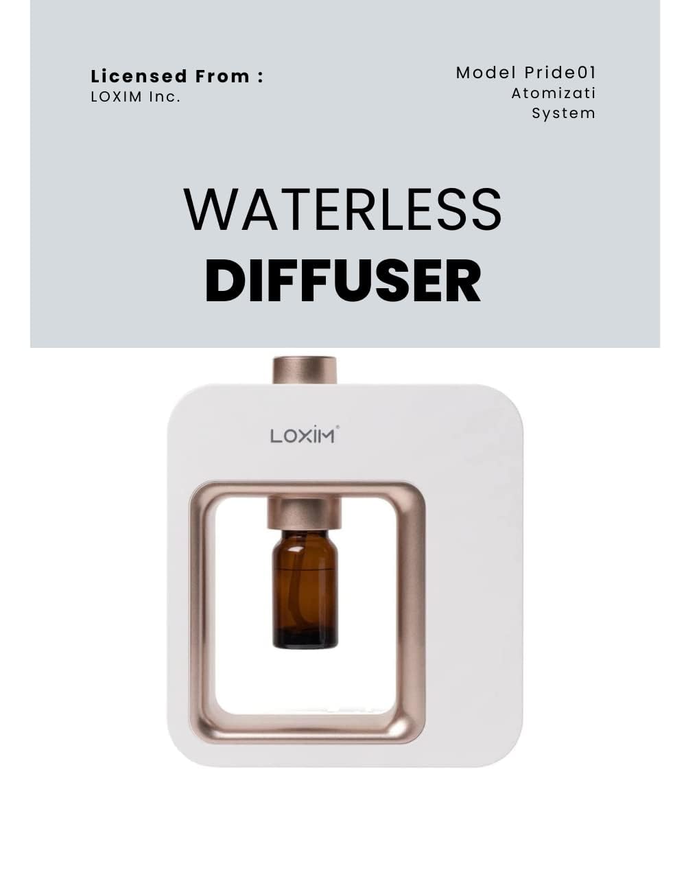 Photo 1 of ***FACTORY SEALED***Aromatherapy Diffuser - Professional Grade Diffusers for Essential Oils, Nebulizing Technology, Full Spectrum Oil Adaptability, No Water, No Heat, Super Quiet, Portable, Battery Powered