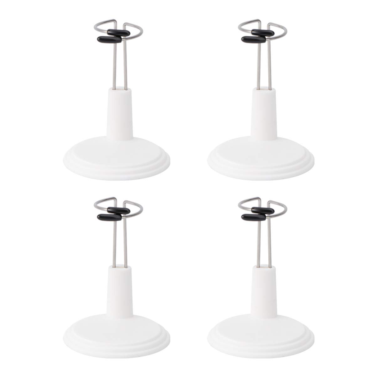 4pcs Toy Stand Support for Dolls Action Figure Stand Doll Support Stand Display Bracket Doll Holder Frame Rack for Home Shop