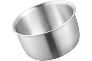 3L 316 Stainless Steel Inner Pot Compatible with Zojirushi NS-TSC10 Rice Cooker, Replacement Bowl for B362/B366, Thickened Se