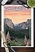 Yosemite National Park, California - Bear and Cubs with Flowers (9x12 Art Print, Wall Decor Travel Poster)