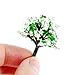 NW 100pcs 1.57inch Colorful Model Trees Model Train Scenery Architecture Trees Model Scenery No Stands（4cm）