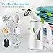 PICTEK Steamers for Clothes, Fast Heat-up Handheld Travel Garment Steamer, Compact Portable Wrinkle Remover Fabric Steamer with Automatic Shut-Off, Pouch for Travel, Home, Office, 110ml (Beige)