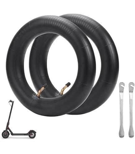 Scooter Inner Tube – 10x2 Inch With 90° Bent Valve Stem, Black 8 thumbnail image