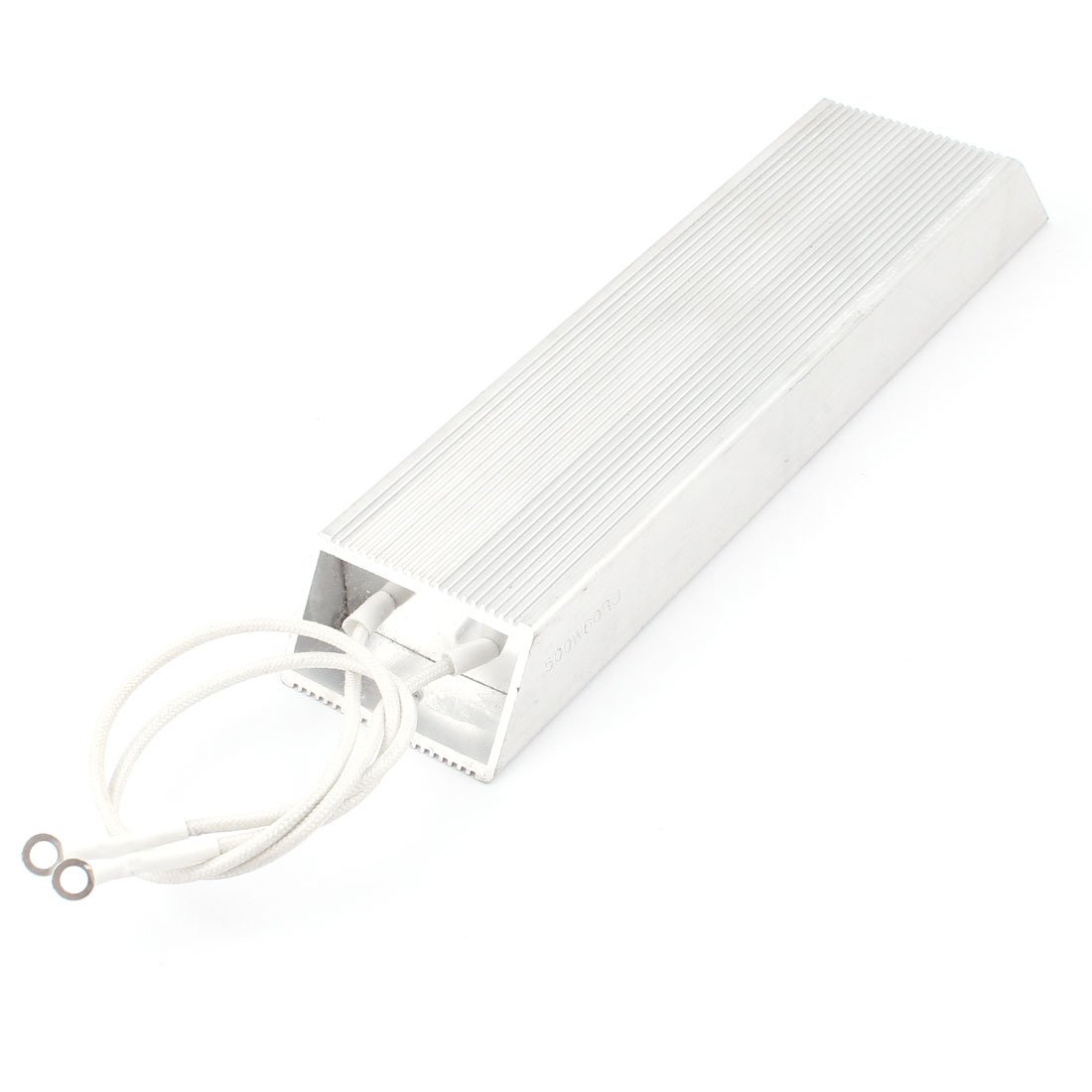 Sourcingmap 60Ohm 5% 500W Aluminium Shell Braking Resistor Dummy Load for Audio