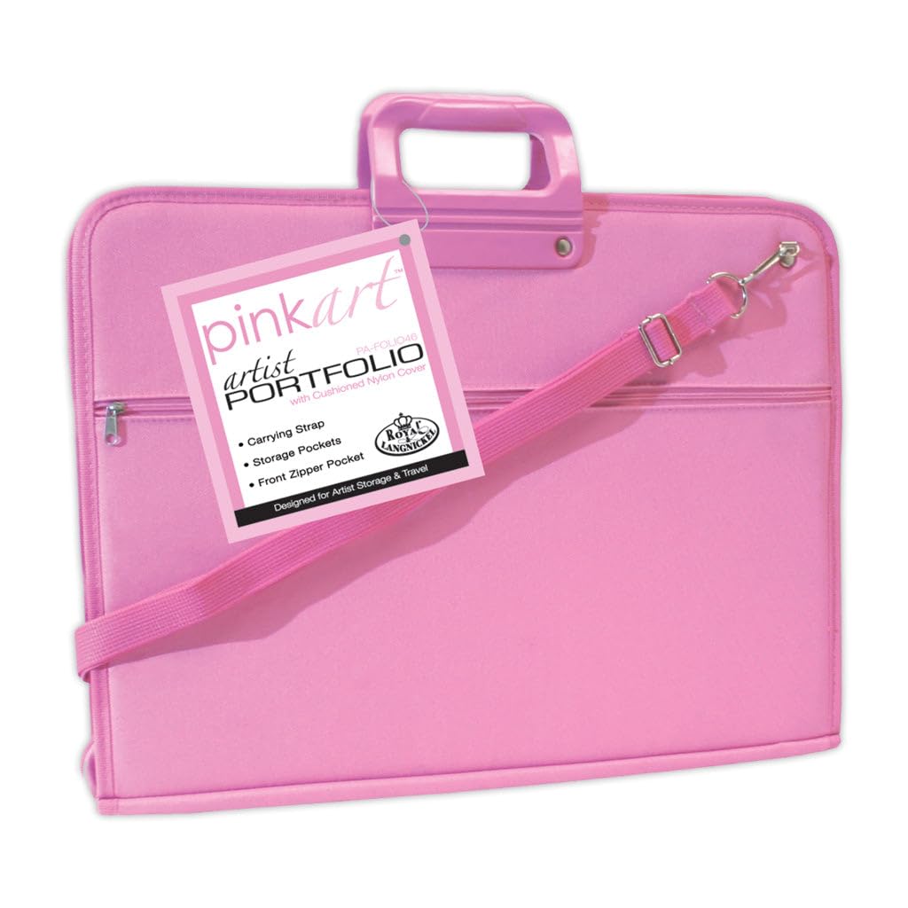 Royal & Langnickel A3 Pink Artist Portfolio Case