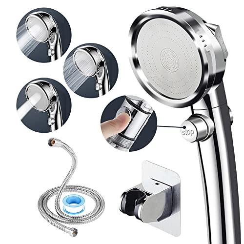 Vacto High Pressure Shower Head with Handheld, Handheld Shower Head