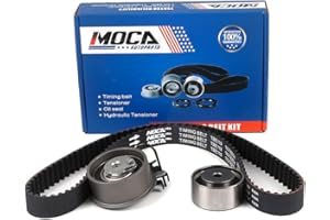 MOCA AUTOPARTS MOCA TCK284A Timing Belt Kit Fit 2007-2012 for Hyundai Elantra & 2010-2011 for Kia Soul & 2006-2009 for Kia Spectra 2.0L L4