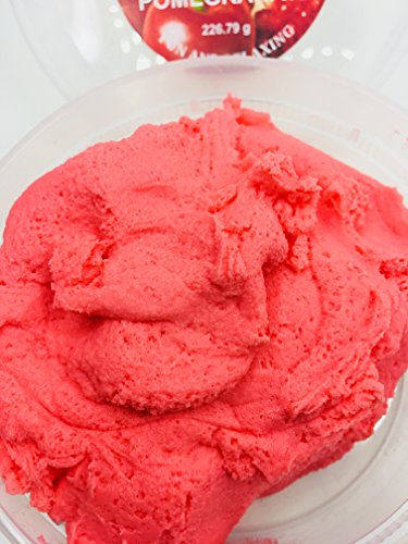 Handmade Slime cherry pomegranate scented play doh type 8 Oz container **others sizes available
