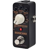 SONICAKE Modulation Pedal Modulation Guitar Pedal Phaser Flanger Chorus Tremolo Vibrato Autowah Guitar Effects Pedal 11 Modes