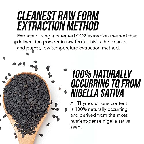 20 Thymoquinone Black Seed Oil Extract Capsules TQAdvanced 4X