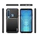 J&D Case Compatible for Galaxy A9 2018 Case, [Carbon Fiber Pattern] [Drop Protection] Shock Resistant Protective TPU Slim and Anti-Scratch Case for Samsung Galaxy A9 (Release in 2018) Bumper Case