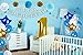 Treasures Gifted First Birthday Decorations for Boys Soccer or Baseball Party Supplies Little Man 1st Bday with Multi Blue and Gold Foil Banners Latex Balloons Backdrop Streamers