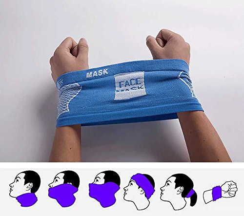 image for MaxMiles Multifunctional Sport Headwear Bicycle Face Mask Half Mask Sk