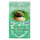 Earth Mama Angel Baby Organic Mama-To-Be Tea Sampler, 16 Teabags/Box  (Pack of 3)