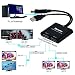 XtremPro 2 Ports DisplayPort MST Hub Splitter Support HDCP, SST, and Extended MST, 3840x2160P@30Hz - Black (61072)