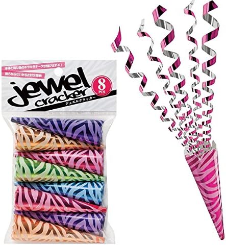 Amazon Co Jp 散らからない ジュエル クラッカー 8個入り 3 10 6cm パーティ 二次会 お祝い 誕生日 記念日 おしゃれ パーティーグッズ おもちゃ