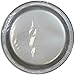 Silver Solid Color Premium Heavy Weight Plastic Dinner Plate (10