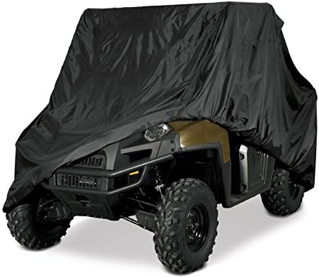 UTV HEAVY DUTY WATERPROOF UTV SIDE BY SIDE COVER COVERS FITS UP TO 120'L W/ ROLL CAGE ATV COVER RHINO RANGER MULE GATOR PROWLER RAZOR RECON RZR PIONEER Viking Wolverine Can am Defender Wildcat HDX