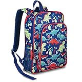 LONECONE Kids School Backpack for Boys and Girls - Sized for Kindergarten, Preschool - Pack-O-Saurus