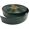 1.5" Wide x 20' Roll Vinyl Strap for Patio Chairs, Lawn Furniture, and Deck Chairs, Make Your Own Replacement Straps, Plus 20 Free Fasteners, (Green)