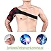 WINOMO Shoulder Brace Support For Men Women Breathable Support With Adjustable Strap Rotator Cuffs AC Joint Dislocated Prevention Tear Injury Relieve Pain Stabilize Protect Shoulders (Black)