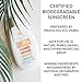 Tropical Sands All Natural SPF 50 Mineral Sunscreen - Biodegradable, Visible Sun Protection - 5.4 Fl Oz