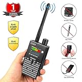 Eilimy Anti-Spy Wireless RF Signal Detector [2019 Latest Upgrade]BUG GPS Hidden camera Signal Detector，for Hidden Camera GSM Eavesdropping Device GPS Radar Radio Scanner Wireless Signal Device Finder