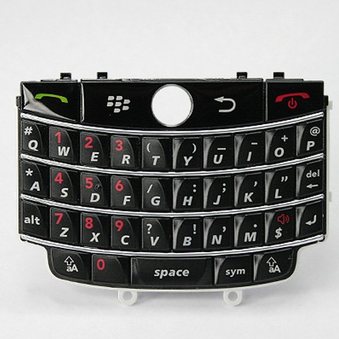 ORIGINAL GENUINE OEM BLACKBERRY TOUR 9630 QWERTY KEYBOARD BUTTONS NUMERIC KEY KEYPAD COVER REPAIR REPLACEMENT
