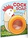 Gears Out Rooster Cck Soap - Barnyard Rooster Design - Novelty Rooster soap - Lightly Scented