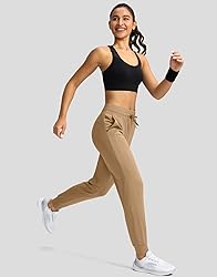 G Gradual Women's Joggers Pants with Zipper Pockets