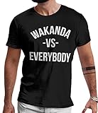 LeRage Shirts Wakanda Vs Everybody Fan Made Black Panther Shirt by Men's