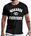 LeRage Shirts Wakanda Vs Everybody Fan Made Black Panther Shirt by Men's