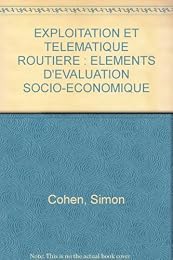 Exploitation et télématique routière