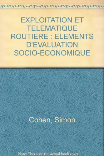Exploitation et télématique routière