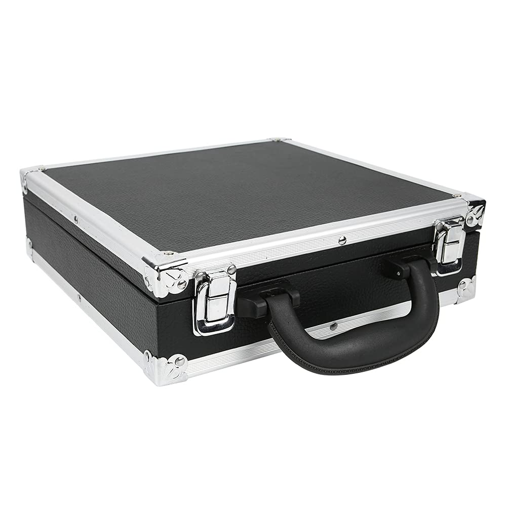 Alomejor Portable Billiard Pool Ball Carrying Case Box with Carry Handle and Foam Padded Interior Choose Billiard or Snooker Balls