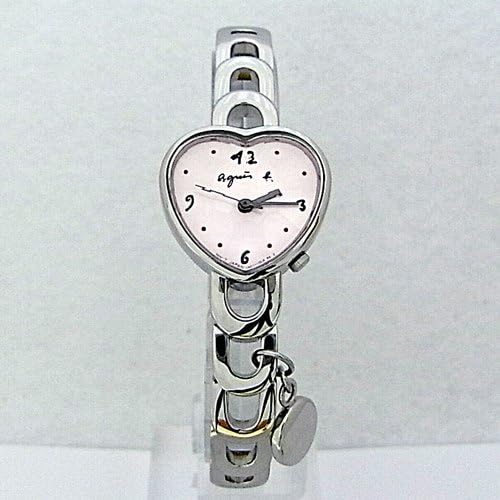Amazon アニエスベー Agnes B Fbsk964 Agnes B アニエスベー レディース 腕時計 ハート ピンク シルバー Fbsk964 レディース腕時計 腕時計 通販