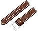 Fossil S221243 22mm Leather Calfskin Light Brown Watch Strap