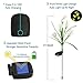Chasgo Solar Decorative Garden Stake Light Outdoor, Led Lighting Calla Lily Flower Solar Graden Light Outdoor Stake, White Cally Lily Flower
