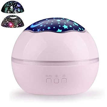 night light rotating projector