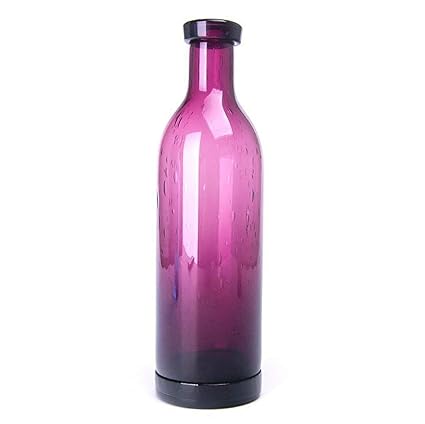 Amazon Com Nordic Style Blue Bubble Glass Vases Hand Blown Flower