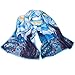 Salutto Women 100% Silk Scarves Van Gogh Starry Night Painted Scarf (1)